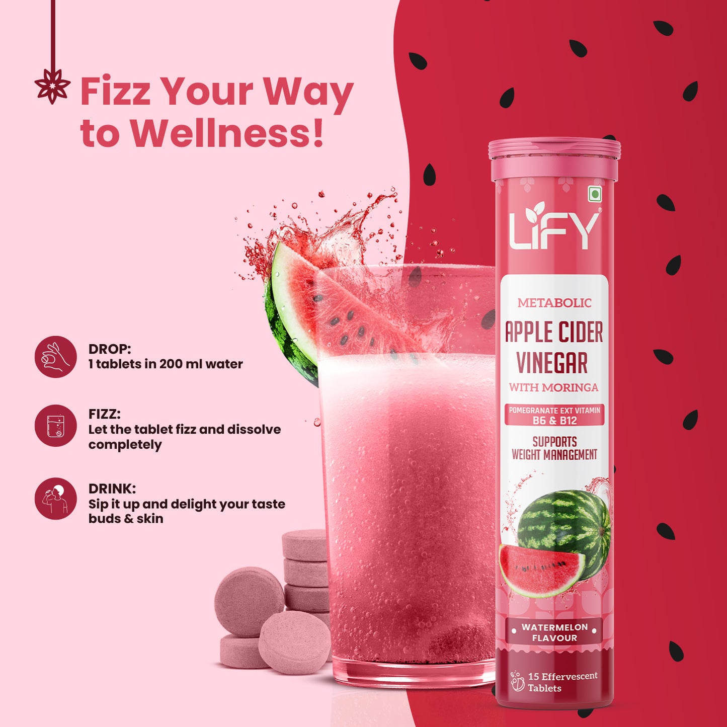 Apple Cider Vinegar with Moringa